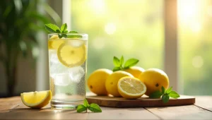ঠান্ডা পানিতে লেবু খাওয়ার উপকারিতা