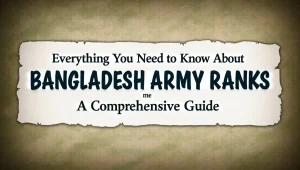 সেনাবাহিনীর রেংক সমূহ