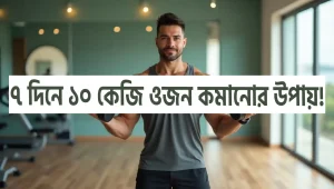 ৭ দিনে ১০ কেজি ওজন কমানোর উপায়