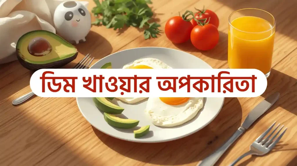 ডিম খাওয়ার উপকারিতা