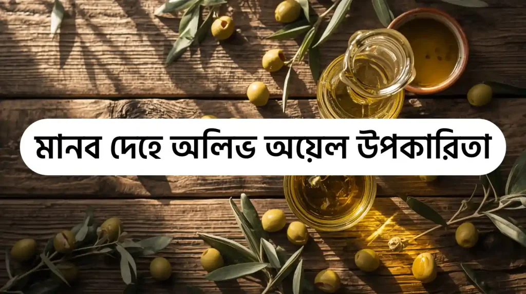 অলিভ অয়েল তেলের উপকারিতা কি
