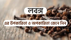 লবঙ্গ এর উপকারিতা ও অপকারিতা