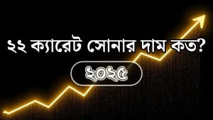 ২২ ক্যারেট সোনার দাম কত?